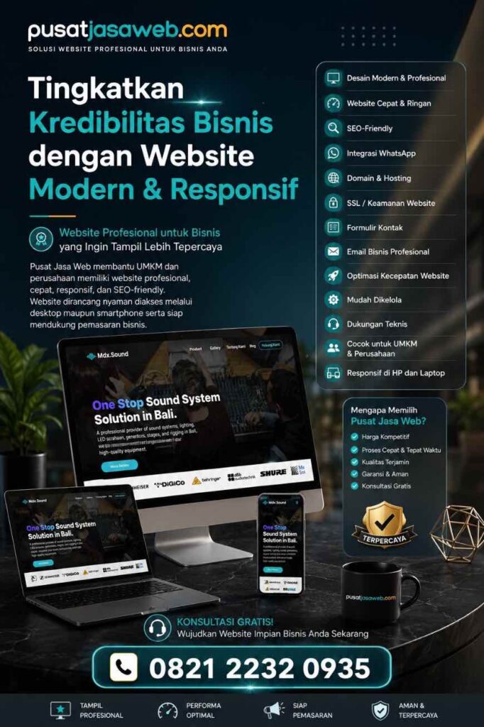 jasa pembuatan website klaten