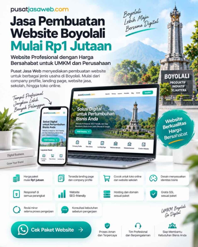 pembuatan website boyolali